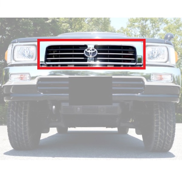 送込 ハイラックス LN112 95-97y クロームメッキ フロントグリル