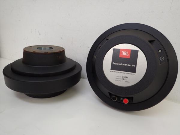 JBL　ドライバーユニット　2445J　ペア 元箱付 □ 457EA-2