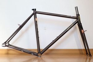 チネリ × マッシュワーク フレームセット Cinelli Mash Work ピスト blue lug ブルーラ