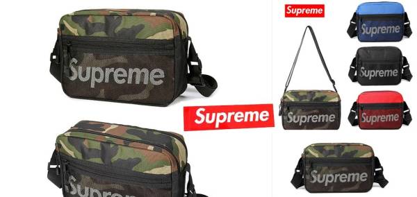 春夏 Supreme シュプリーム 完売 BOXロゴ ショルダーバッグ 迷彩