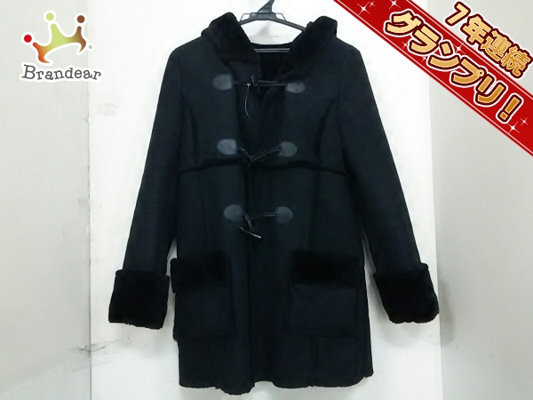 スナイデル コート F レディース 黒 冬物/ムートン snidel