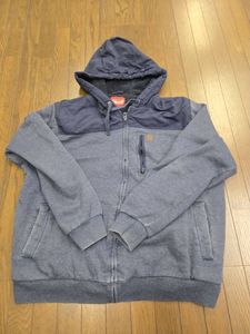 00s Coleman パーカー ジップアップパーカー ジップアップ 紺 裏ボア　アウトドア　キャ