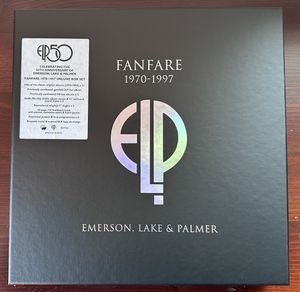 491位 EMERSON, LAKE & PALMER/FANFARE 1970-1997 (SUPER DELUXE BOX SET)