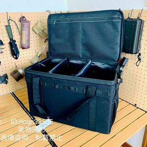 大セイズ キャンプ用 超高品質 多機能收納ケース 自立式大容量収納バッグ 厚くして衝突を