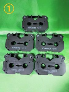 ★☆ 中古品 ワープロ用インクリボンカセット タイプEW 黒色 5個セット ① ☆★