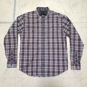 美品★Marmot XLサイズ Mountain QD Check L/S Shirt マーモット チェック 長袖シャツ 吸