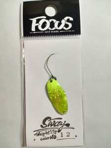 新製品【FOCUS】Sway 1.7g No.12 いつものやつ フォーカス スウェイ