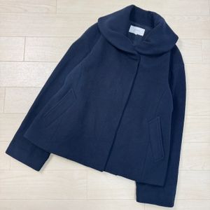 UNTITLED　アンタイトル　レディース　ショールカラーショートコート　ジャケット　ウー