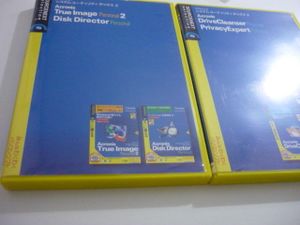 Acronis True Image Personal 2 他　全４枚組　アクロスシステムユーティリティボックス
