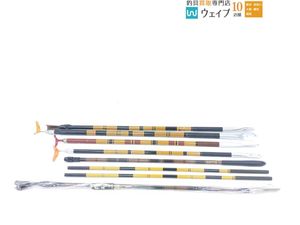 カープ 謹製 竿掛・スノーピーク 玉網・SEIKO 春風 2号 S 等 ヘラ釣り用品 計8本 セット