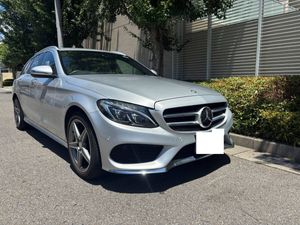 出品価格が総額H2９C220DワゴンスポーツAMG/４．５点HUD/完璧ディーラー整備/ほぼ無傷の