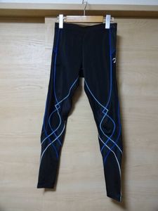 ワコール　CW-X　ロングスパッツ　サイズS　R8752　黒　メンズ