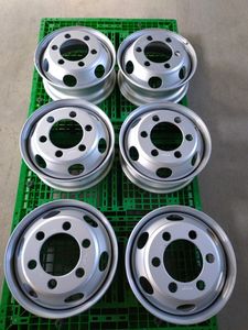 4t車　新車外し　スチールホイール　鉄ホイール　17.5X6.00　6穴　トピー　6本セット