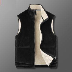 秋冬新品ボアベスト メンズ 中綿ベスト中綿コート 裏起毛ノースリーブジャケット キルテ