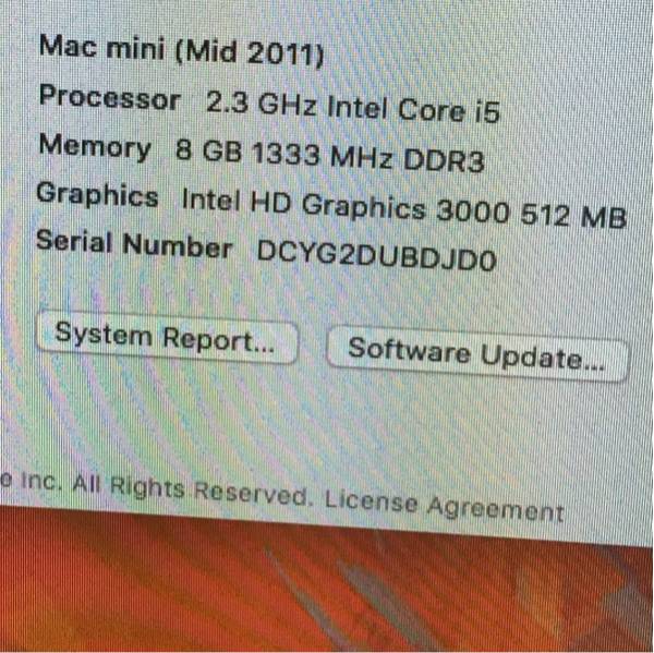 美品】Mac mini (Mid2011) RAM8GB増設済み MC815J/A Mac 【公式通販】