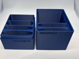 ハクキンカイロSTANDARD用 給油スタンド兼収納ケース（2個用）_Matt Blue