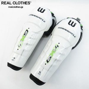 (2)WINNWELL/ウィンウェル GX-4 SHIN GUARD JR ホッケー用 シンガード 13''/33cm /100