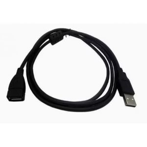 【1.5m】usb2.0 延長ケーブル 黒 Aオス-Aメス usbケーブル