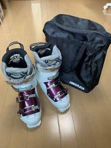 GEN-FACTORYゲンファクトリー 25.0～25.5cm レディーススキーブーツ 女性スキー靴 CARVE-