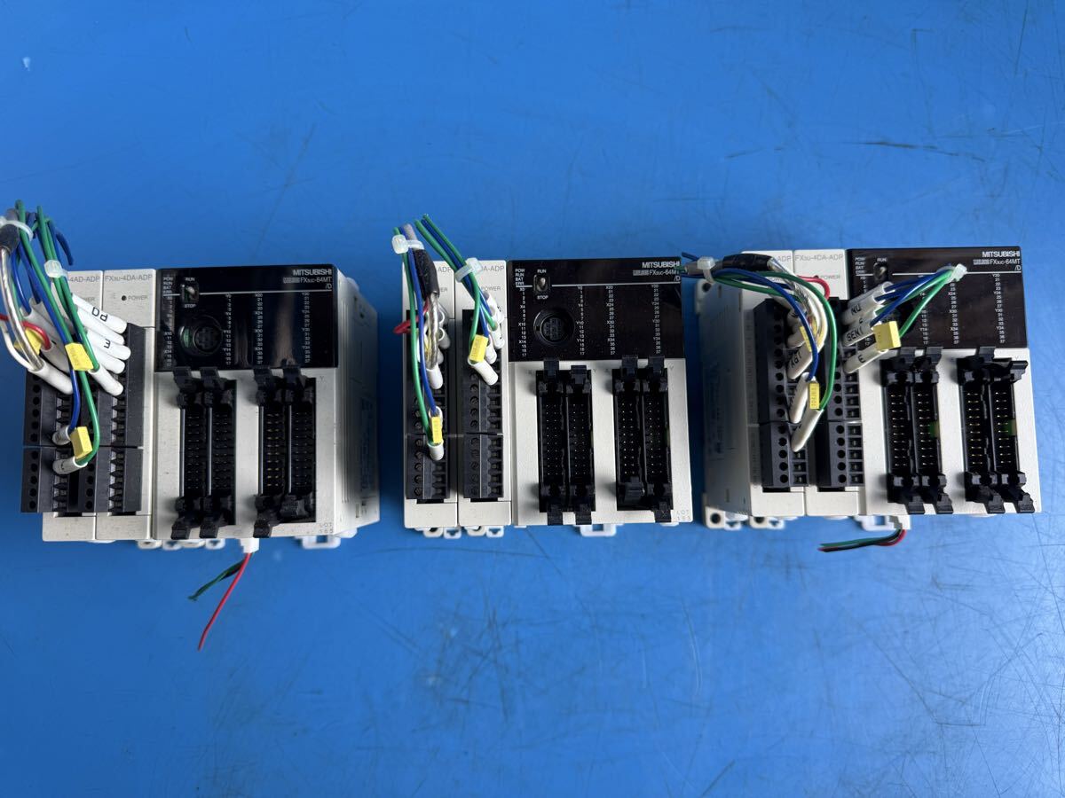MITSUBISHI MELSEC FX3UC-64MT/D FX2NC-64ET 三菱電機マイクロ