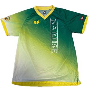 成瀬中学校卓球部 ユニフォームシャツ サイズL