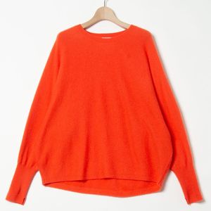 23区 カシミヤ100％ クルーネックドルマンスリーブセーター 長袖 38 レディース 婦人 女