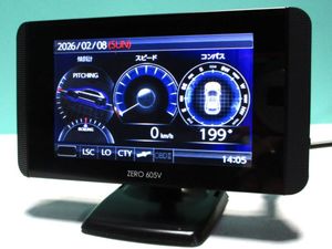 2026年2月版データ コムテック GPS内蔵 レーダー探知機 ZERO 605V OBDⅡ接続対応 /ゾーン
