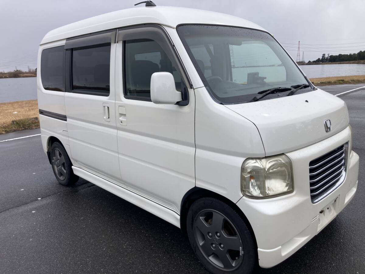 ホンダ☆バモス☆ターボ！予備車検合格済み！カーナビ☆ETC☆純正 