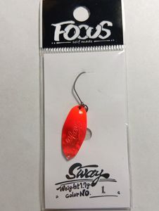 新製品【FOCUS】Sway 1.7g No.1 うっかりレッド フォーカス スウェイ