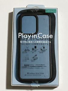 未使用 OPPO Reno 13 A ケース ブラック 定価5472円 SoftBank SELECTION スマートフォン