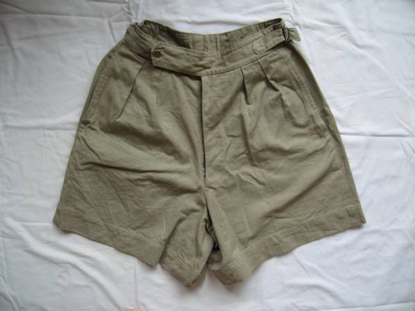 イギリス軍40～50'sグルカショーツ/ビンテージ/英軍/英国/売切 BRITISH