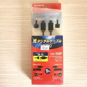 SONY 光デジタルケーブル ソニー POC-10AP 新品 光角型プラグ
