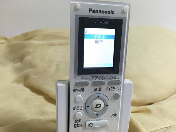 10.99-70 △ Panasonic VL-W606 ワイヤレスモニター子機 10.99-70 △ Panasonic VL-W606 ワイヤレスモニター子機