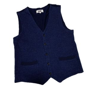 2NC356-71 JOSEPH ABBOUD ジョセフアブード ウール ニット ベスト ジレ ノースリーブ ト