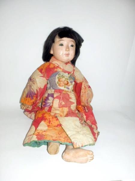 大人気，セール 市松人形 女の子 身長：60cm/アンティーク・骨董品 250