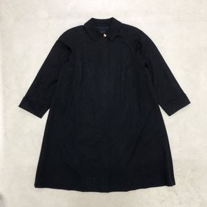 ● 90s Burberrys バーバリーズ ステンカラーコート アウター 比翼仕立て 金ボタン ヴィ