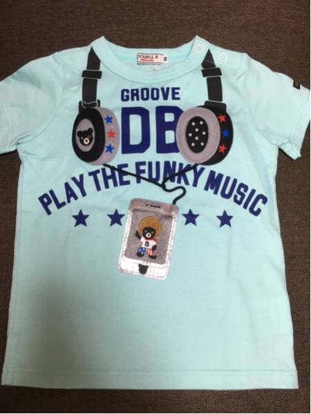 ダブルB☆未使用ファンキーTシャツ90センチ