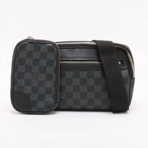 1円■美品■ルイヴィトン■RFID付■ダミエ グラフィット スコット メッセンジャー N50018