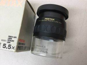 ★ PENTAX smc PENTAX PHOTO LUPE 5.5x フォトルーペ 箱付き