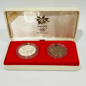 長野オリンピック冬季競技大会 純銀(セット)の中古価格は36,695