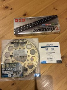 ZRX1200DAEG チェーンスプロケットセットSUNSTAR サンスター スプロケット DIDチェーン 5