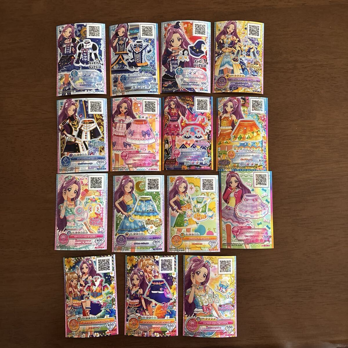 アイカツ！ まとめ売り 夏樹みくる 氷上スミレ 神崎美月 大空あかり WM