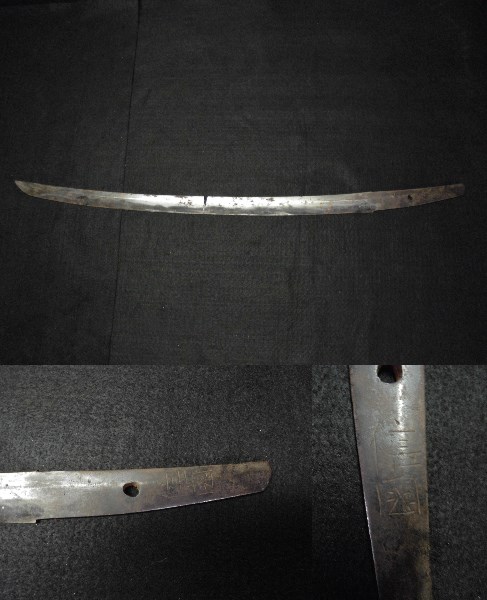 残欠脇差 鎬造り 在銘 信國 合法 ナイフ鉈 武具 鍔、刀装具 【公式通販】