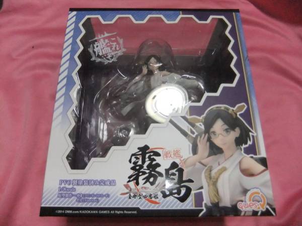 新品未開封 キューズQ 艦これ 霧島 1/8フィギュア