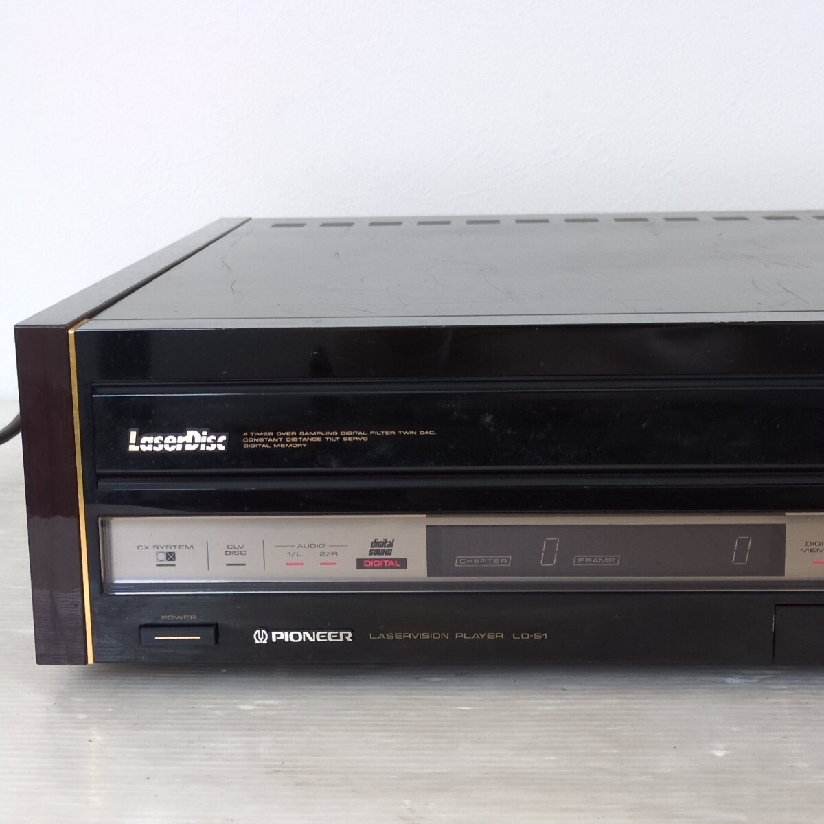 PIONEER LD-S1 パイオニア LDプレーヤー LDプレイヤー レーザー