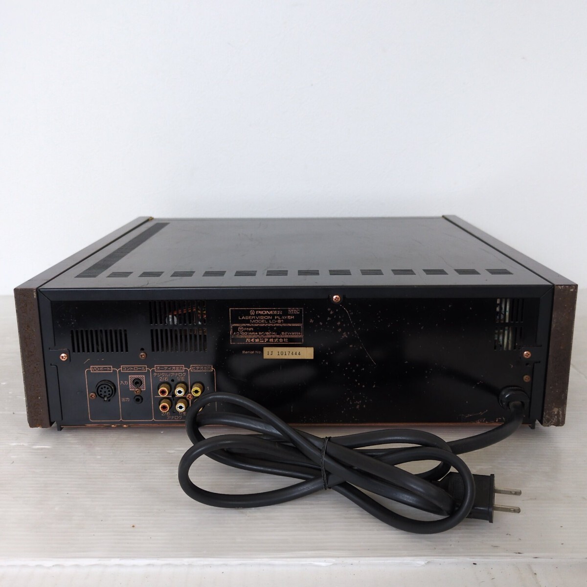 PIONEER LD-S1 パイオニア LDプレーヤー LDプレイヤー レーザー