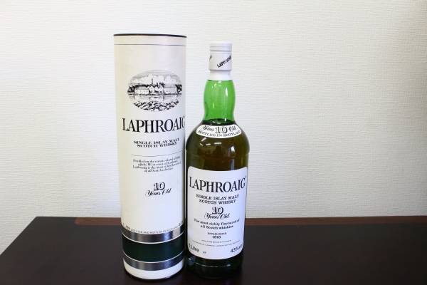 ラフロイグ 10年 旧ラベル : ウイスキー 1000ml LAPHROAIG ラフロイグ