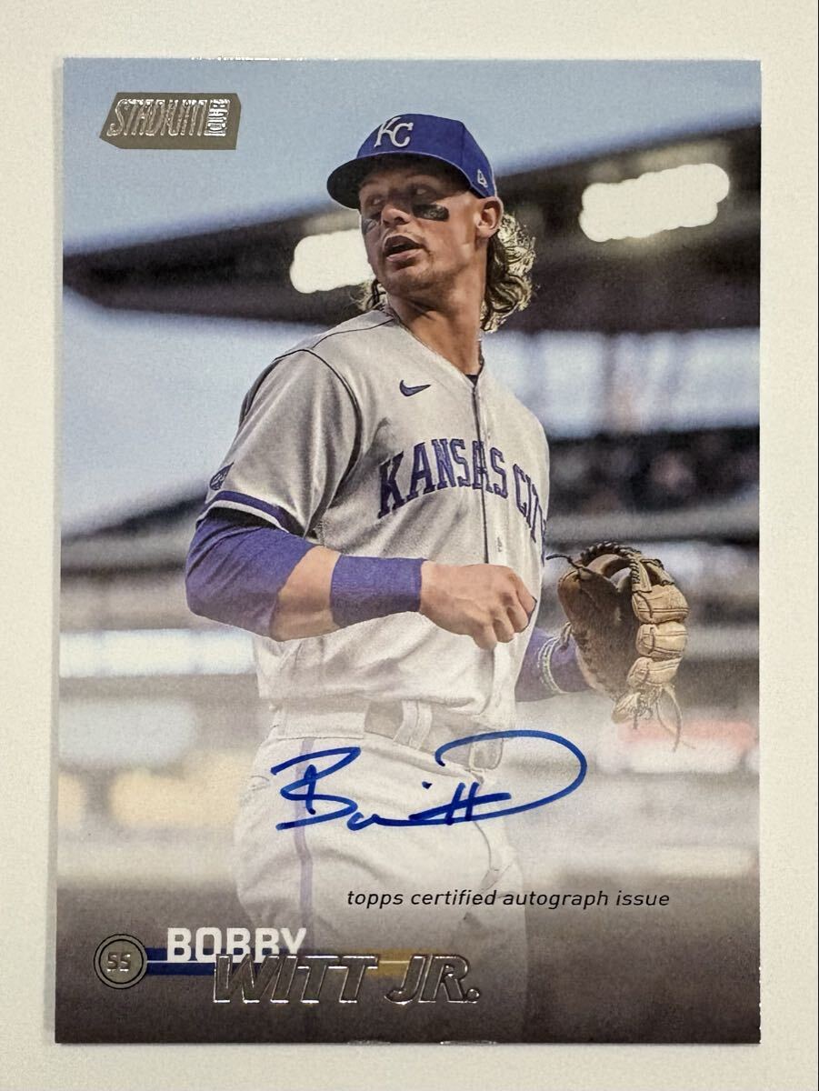 Topps MLB 2023 STADIUM CLUB BOBBY WITT JR ボビー ウィット ジュニア