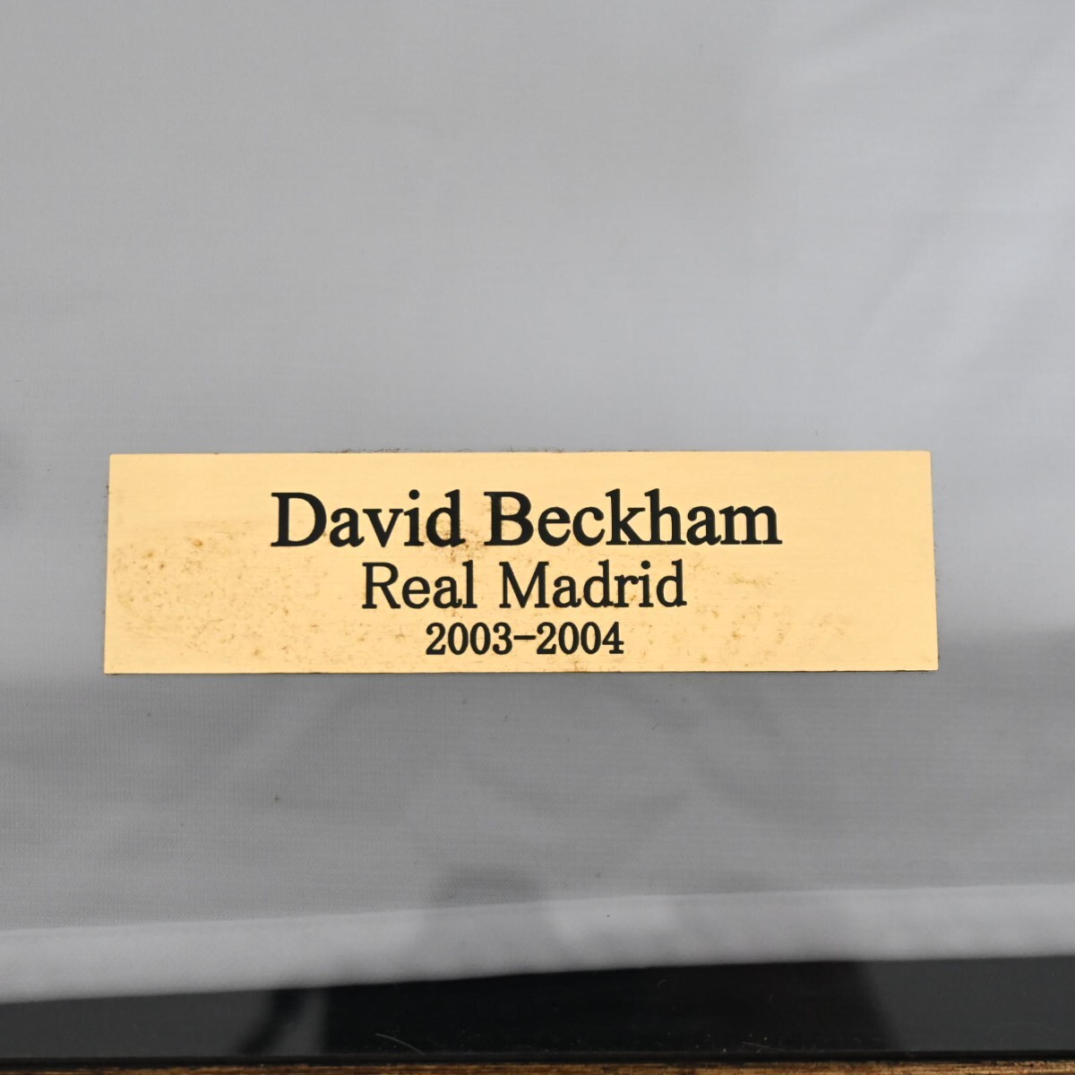 1円～ 証明書付 デビット・ベッカム 選手 レアルマドリード 2003-2004