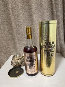 ワイルドターキー 12年 飛翔 ゴールドラベル 750ml 未開封 金筒付き ワイルドターキー 12年 飛翔ゴールドラベル WILD TURKEY 12 YEARS OLD